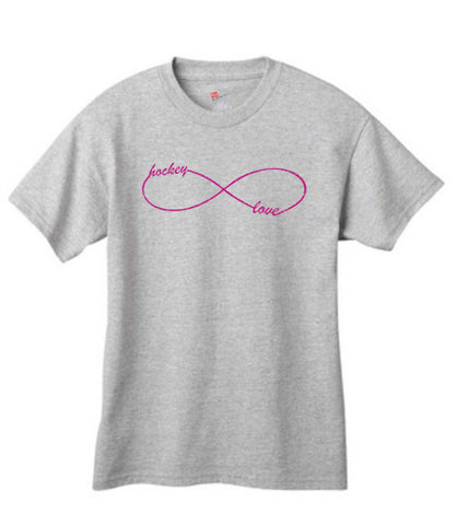 "Infinite Hockey Love" T-Shirt - Adult