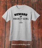 "Beware of Hockey Girl" T-Shirt - Youth