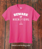 "Beware of Hockey Girl" T-Shirt - Youth